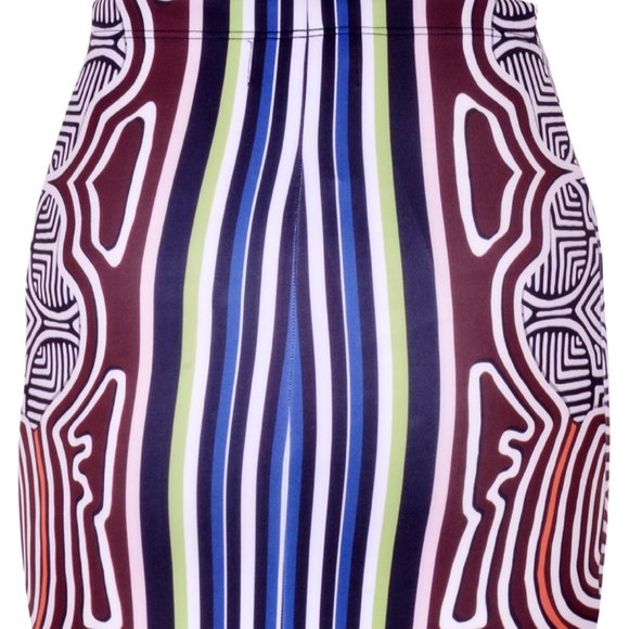 Clover Canyon 'Striped Labyrinth' Skirt (XS) - Picture 3 of 7